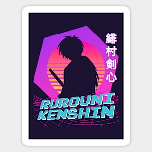 Rurouni Kenshin - Vaporwave Magnet